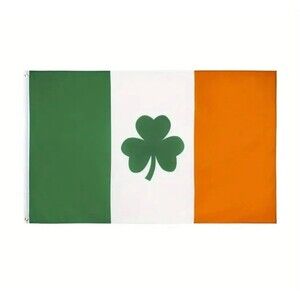 3x5ft Ireland Shamrock Flag Banner